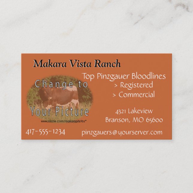 MikeCard 2 - skräddarsy båda sidor Visitkort (Framsida)