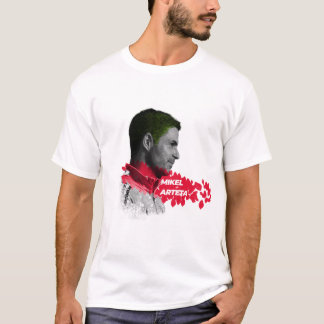 Mikel Arteta Modern Grafisk Fotbollstränare Fan T Shirt