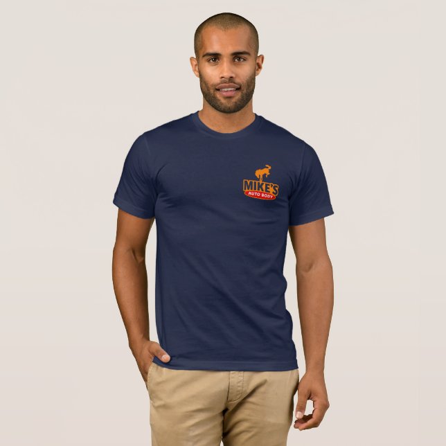 Mike's Autobody T Shirt (Hel framsida)