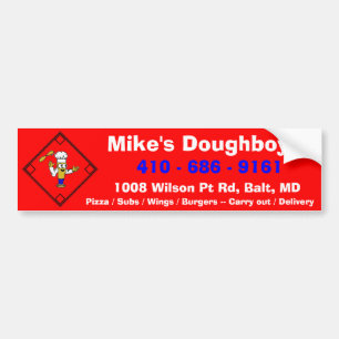 Mikes Doughboysbildekal Bildekal