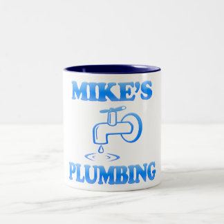 Mikes rörmokeri Två-Tonad mugg