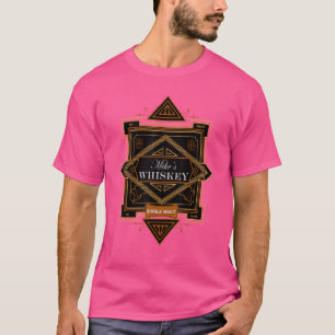 Mike's Whiskey Single Malt Liqueur Whisky hjälper T Shirt
