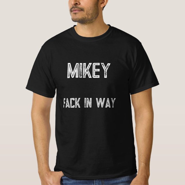 mikey fack under gång t shirt (Framsida)