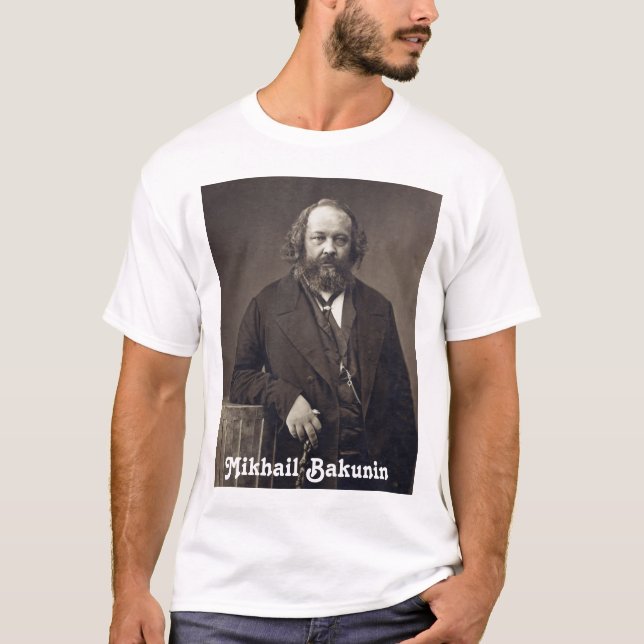 Mikhail Bakunin 2 T-shirt (Framsida)