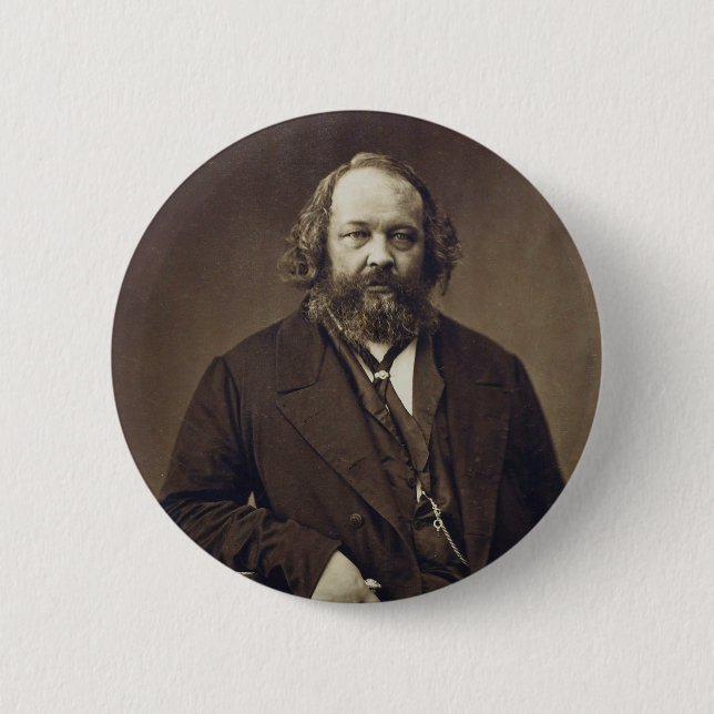 Mikhail Bakunin rysk anarkist vid Nadar Knapp (Framsida)