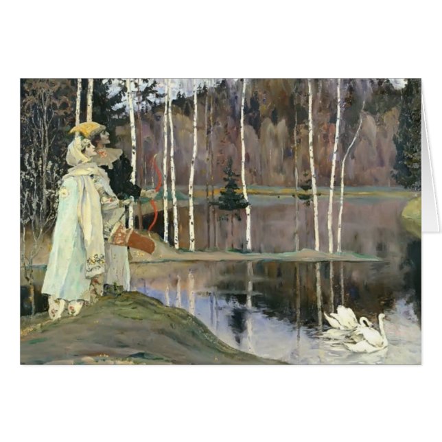 Mikhail Nesterov- harmoniharmoni Hälsningskort (Framsidan Horizontal)