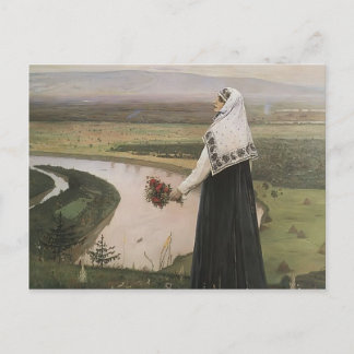 Mikhail Nesterov- På bergen Vykort