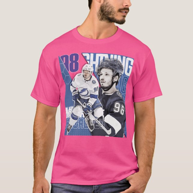 Mikhail Sergachev Hockey Shirt Lightning T (Framsida)