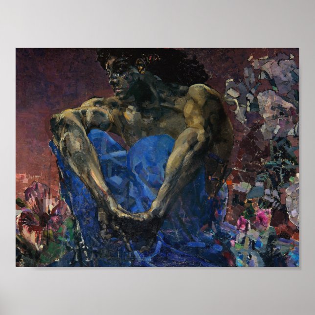 Mikhail Vrubel - Demon Poster (Framsidan)