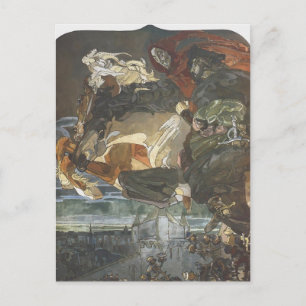 Mikhail Vrubel- Faust- och Mephisto-flygningar Vykort