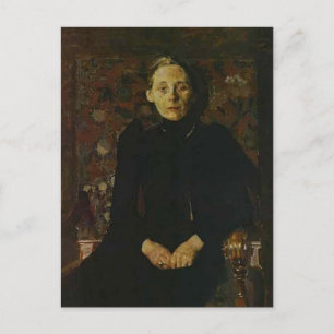 Mikhail Vrubel-Porträtt, affärsmannens hustru Vykort
