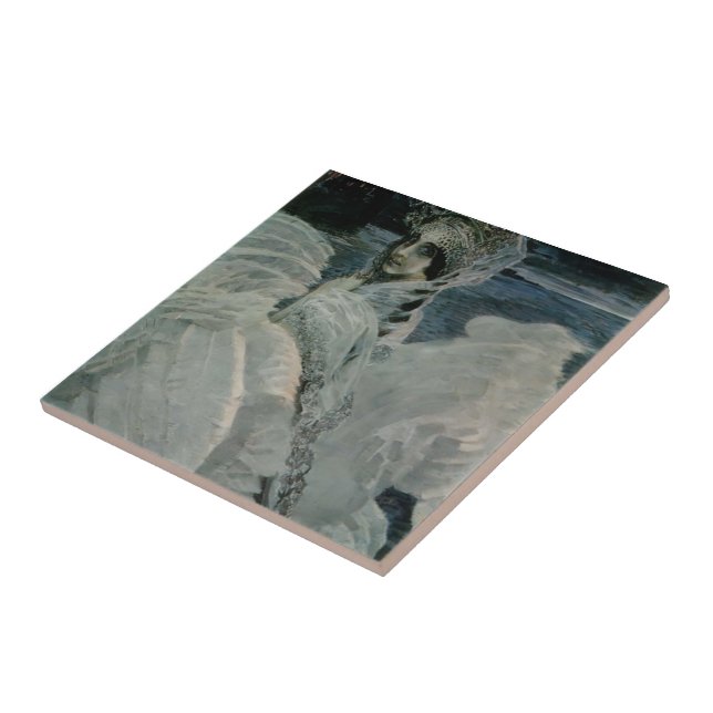 Mikhail Vrubel- svanprincessen Kakelplatta (Sidan)