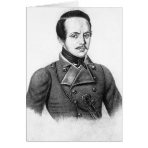 Mikhail Yuryevich Lermontov Hälsningskort