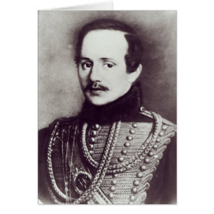 Mikhail Yuryevich Lermontov Hälsningskort
