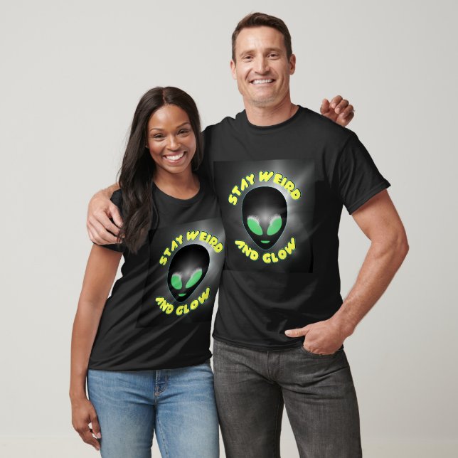 Mikitiez akvarium galax sommar glöd t shirt (Unisex)