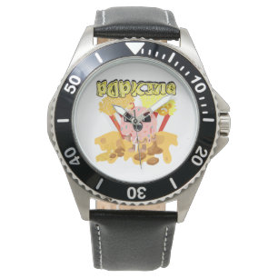 Mikitiez anime popcornking-ost caramel roligt armbandsur