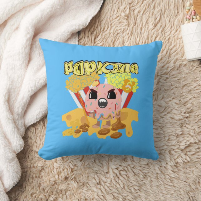 Mikitiez anime popcornking-ost caramel roligt kudde (Filt)