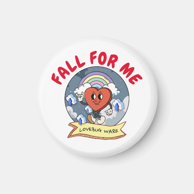 Mikitiez anpassningsbar valentine lustig lovebug s magnet (Framsidan)