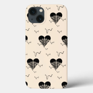 Mikitiez Blackeart cookiesandkräm glass