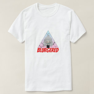 Mikitiez blonde hårbun pinky blur kostym tie t shirt