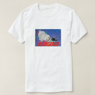 Mikitiez blonde hårbun pinky blur kostym tie t shirt