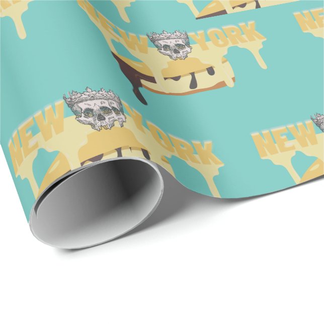 Mikitiez cheesecake blåbärcheese newyork presentpapper (Rullad Hörn)