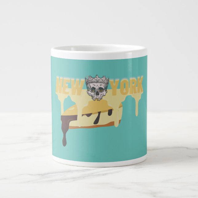 Mikitiez cheesecake blueberryost newyork jumbo mugg (Framsidan)