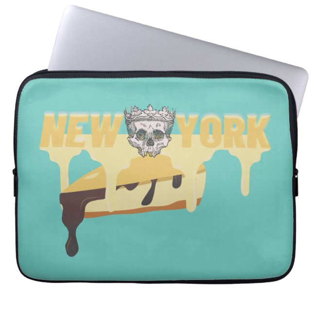 Mikitiez cheesecake blueberryost newyork laptop fodral (Framsidan)
