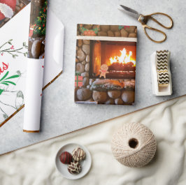 Mikitiez Classicwhitechristmas light jollyholly Presentpapper