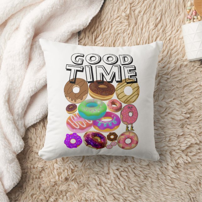 Mikitiez donut picnic america pridemonth OS Kudde (Filt)