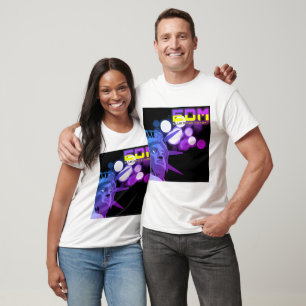 Mikitiez EDM Musik ellis disco - frihet T Shirt