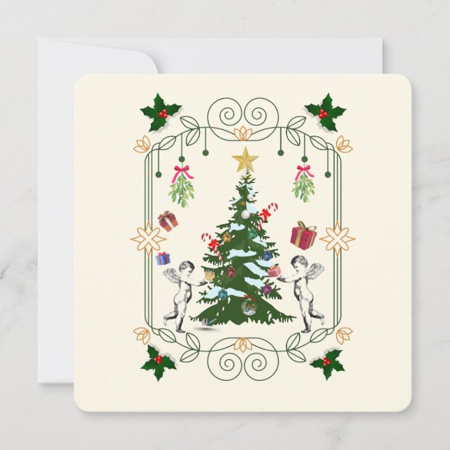 Mikitiez gift noel holiday mistletoe angle (Framsida)