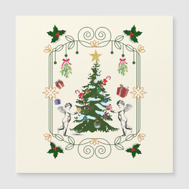 Mikitiez gift noel holiday mistletoe angle (Framsida)