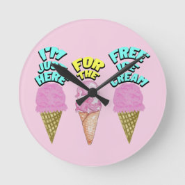 Mikitiez glass party föredrar sommaren rund klocka