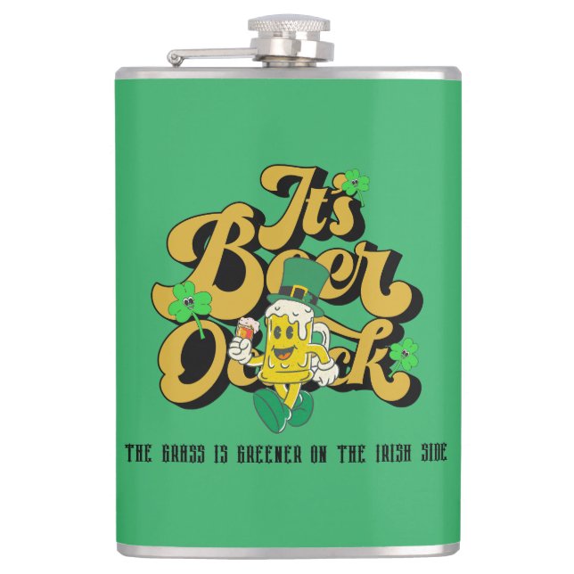 Mikitiez grönt hade tur Saint patrick's day irishö Fickplunta (Framsidan)