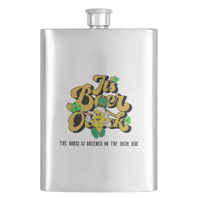 Mikitiez grönt hade tur Saint patrick's day irishö Fickplunta (Framsidan)