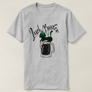Mikitiez grönt mint turt Blackcat saintpatrick T Shirt