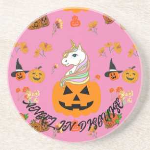 Mikitiez halloween unicorn-pooky oktober underlägg