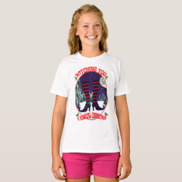 Mikitiez häxa magisk helig julnatt jultomten t shirt