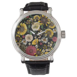 Mikitiez jordens dag naturomvandling, ro blomma armbandsur