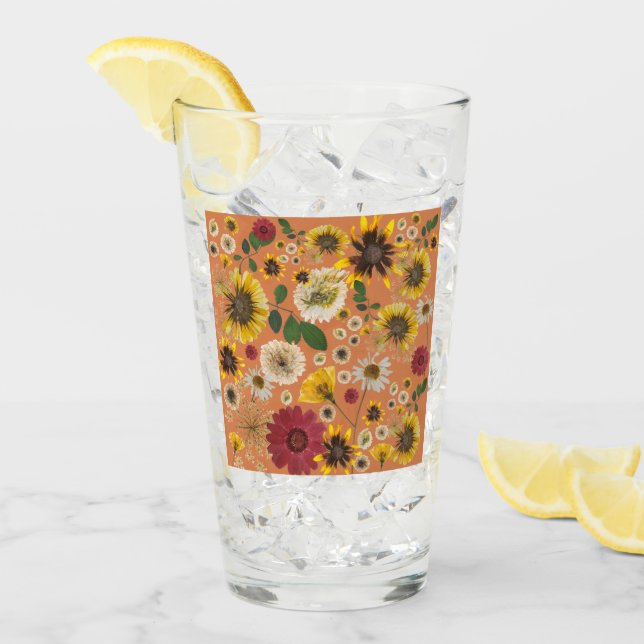 Mikitiez jordens dag naturomvandling, ro blomma glaskopp (Framsida Ice)