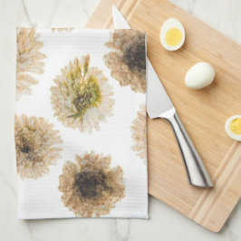 Mikitiez jordens dag naturomvandling, ro blomma kökshandduk