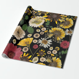 Mikitiez jordens dag naturomvandling, ro blomma presentpapper