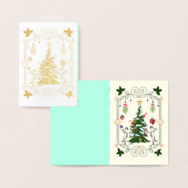 Mikitiez jul julgran misteltoe vinkel folierat kort