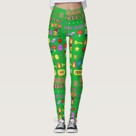 Mikitiez julhelg christmas turkey dining leggings