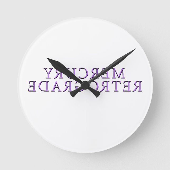 Mikitiez lavender kvickyretrograde galaxy astro rund klocka (Framsida)