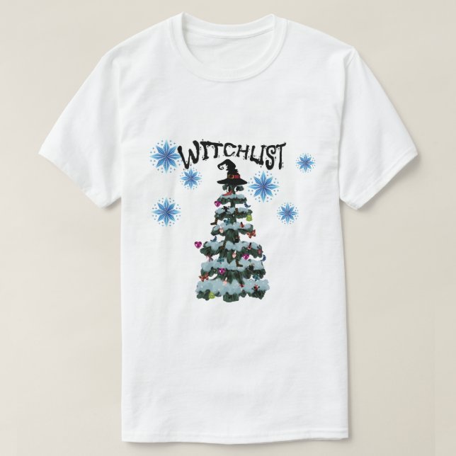 Mikitiez magic moodyholiday gothmas witch t shirt (Design framsida)