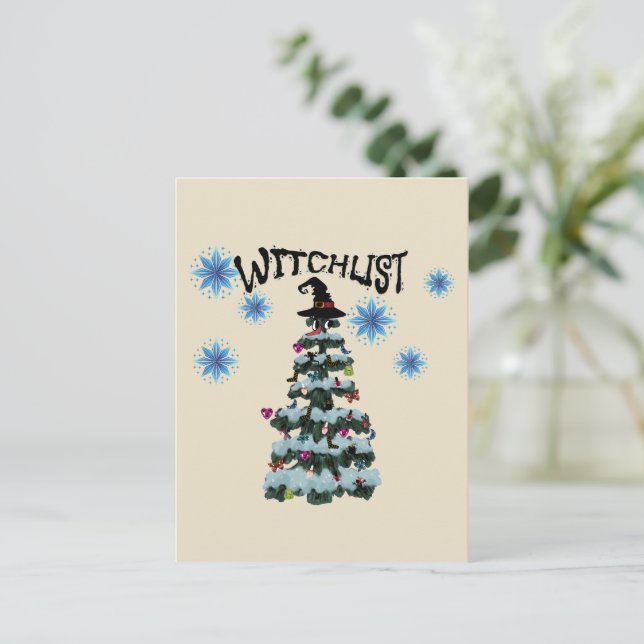 Mikitiez magic moodyholiday gothmas witch vykort (Stående Fram)