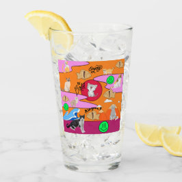 Mikitiez meow sommarkattstrand party glaskopp