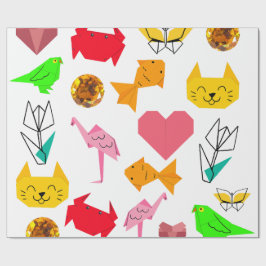 Mikitiez origami cancer Sommerjuvel (katt) Presentpapper